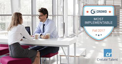 Crelate named "Most Implementable" ATS in G2 Crowd 2017 Index